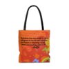 A bag with an orange background and the words " my failures have been countless."